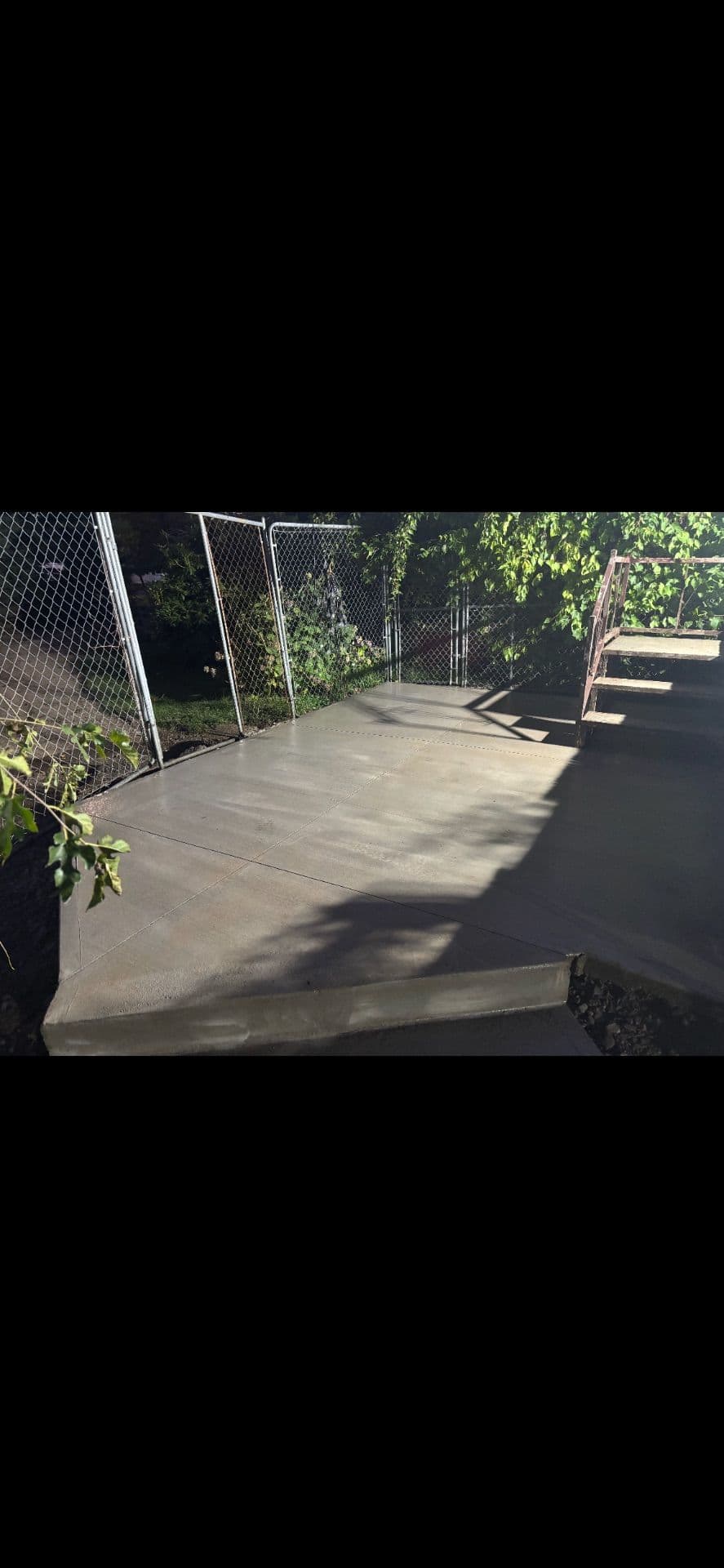 Beautiful Concrete Patio in Fulton New York