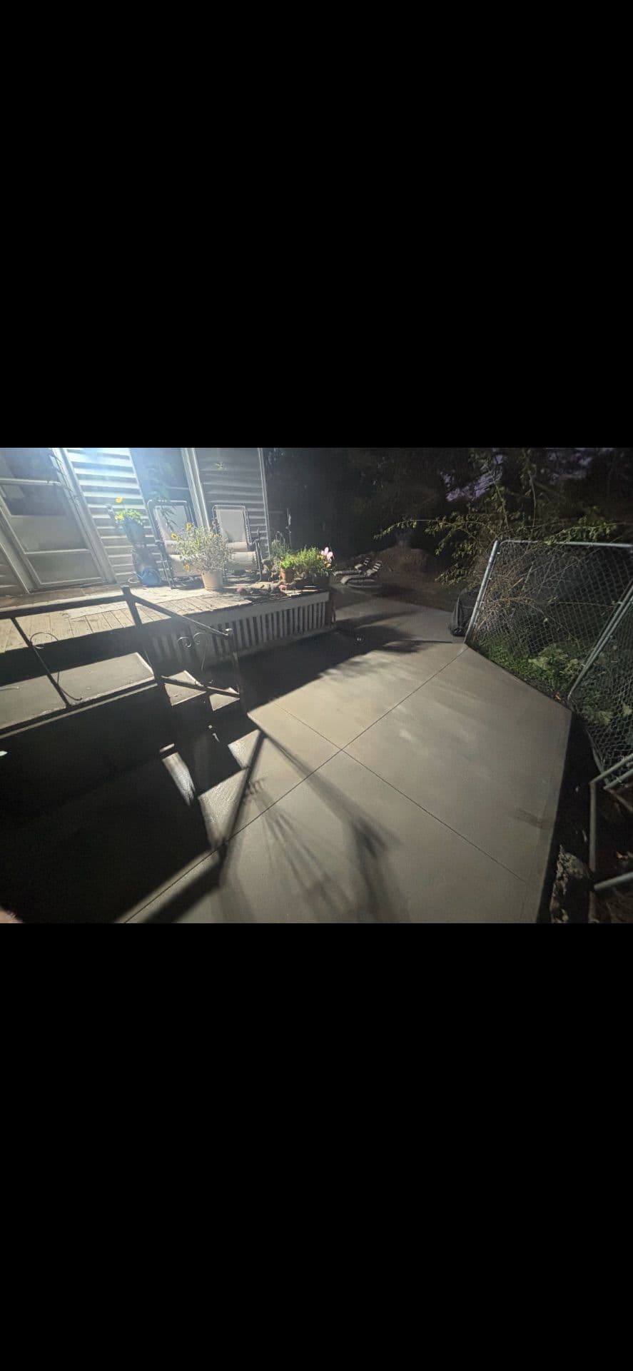 Beautiful Concrete Patio in Fulton New York