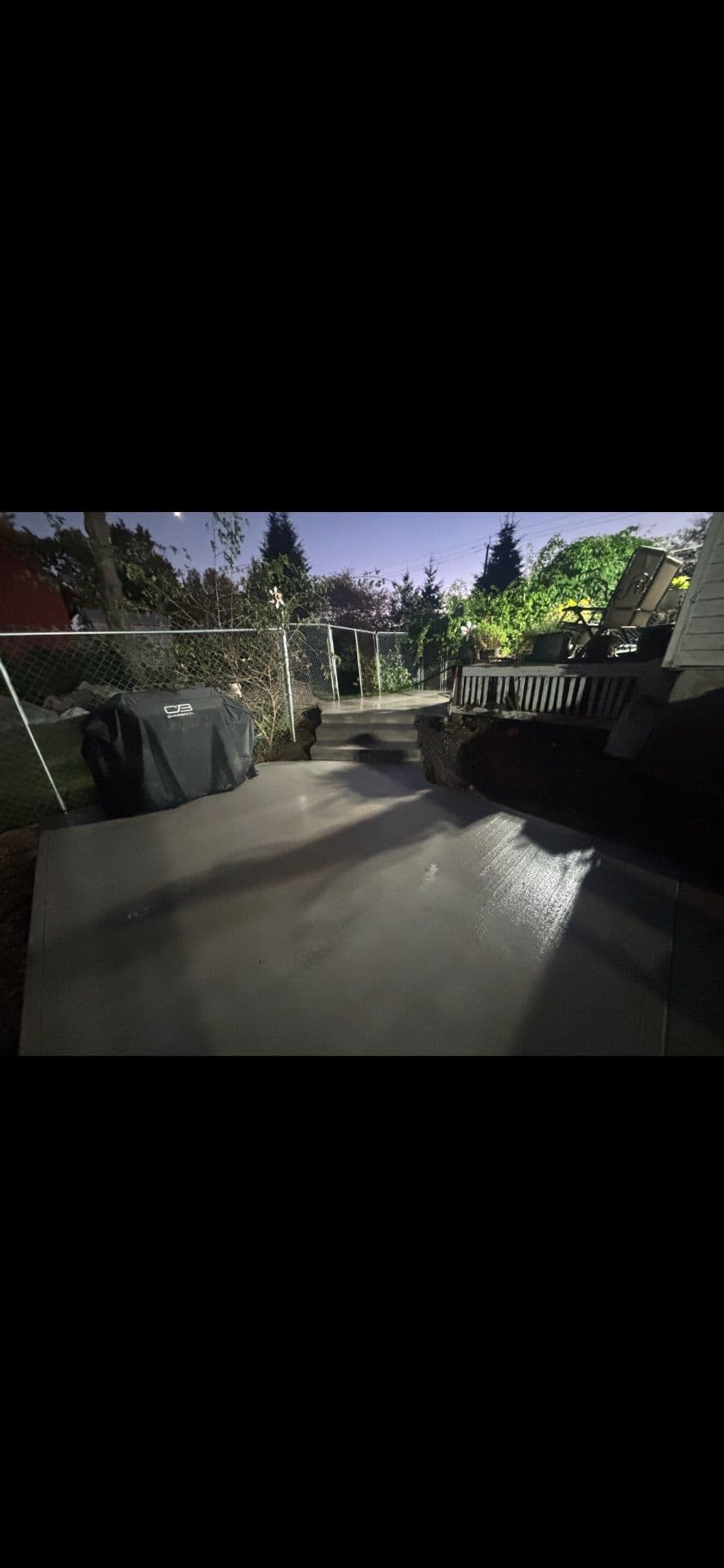 Beautiful Concrete Patio in Fulton New York