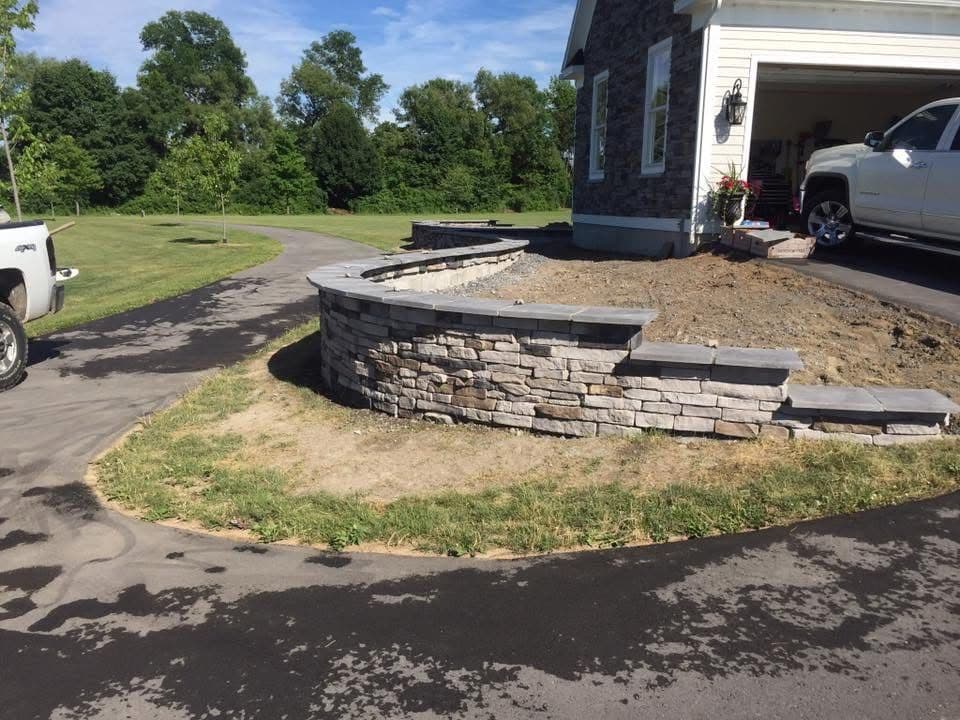 Skaneateles Stone Walls and Garden Beds