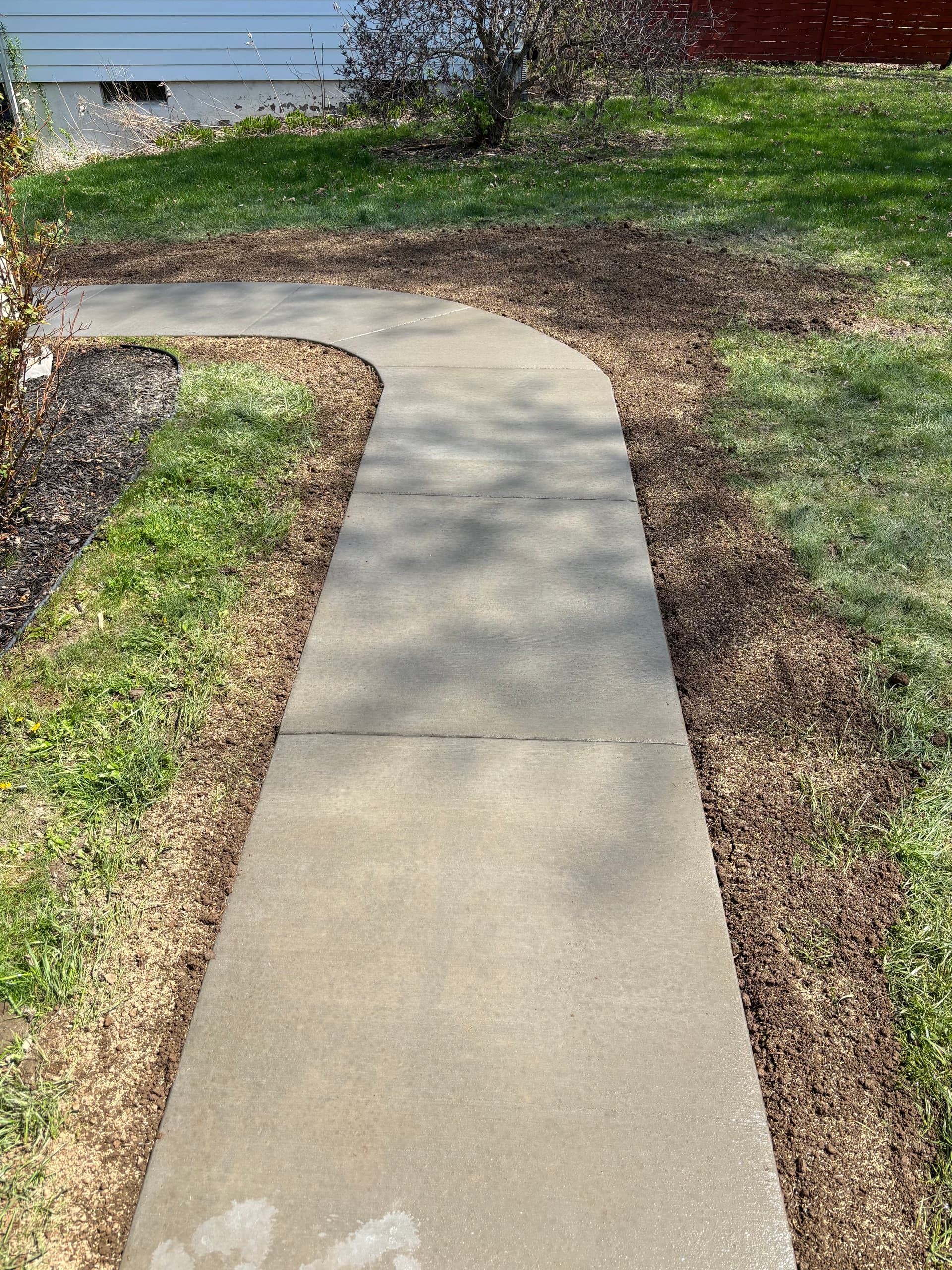 Gallery photos for New concrete sidewalk makes home access safer and easier: Image #4