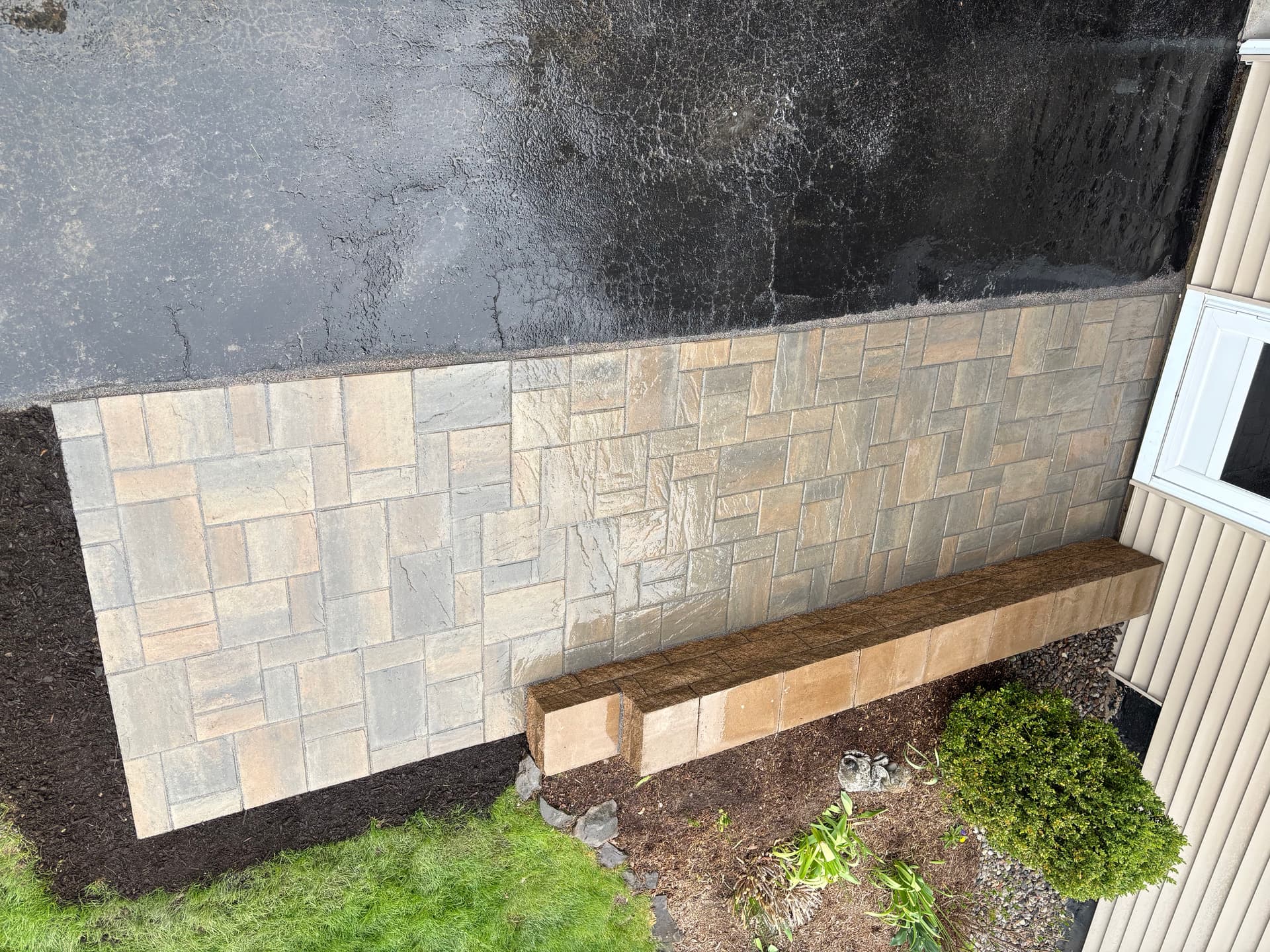 Gallery photos for Techo-Bloc Eva Walkway and Versa-Lok Garden Wall Replacement: Image #2