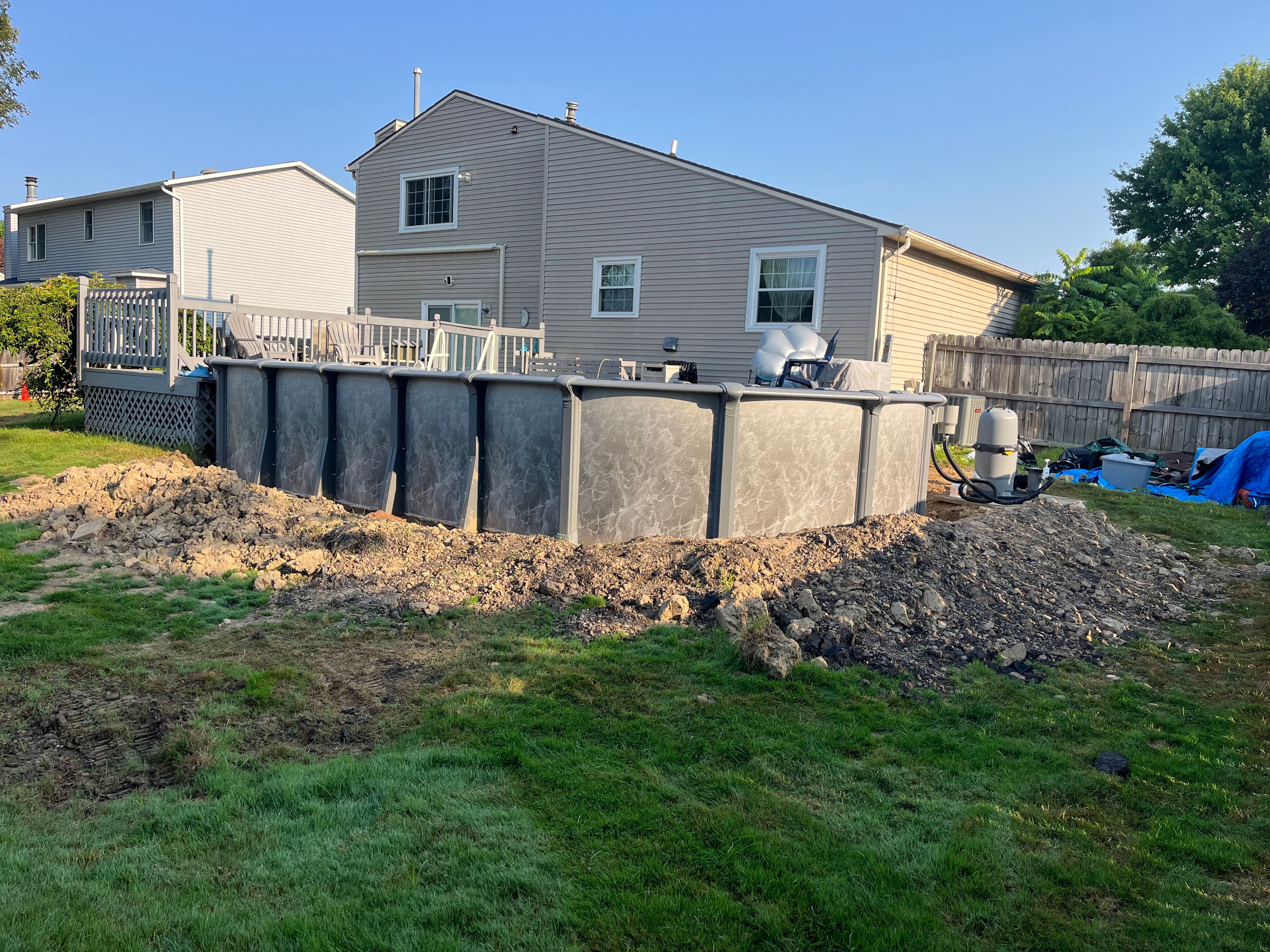 Project Backyard Transformation with Pinnacle Hardscape in Liverpool image